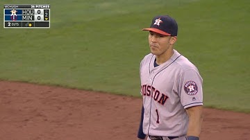 HOU@MIN: Correa robs Polanco with a nice catch