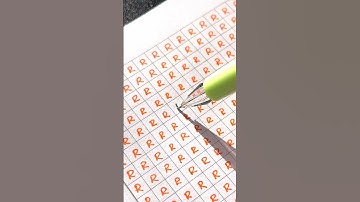 Subscribe to see your letter next! #ocd #handwriting  #tiktok  #drawing #typography  #shorts #q #r