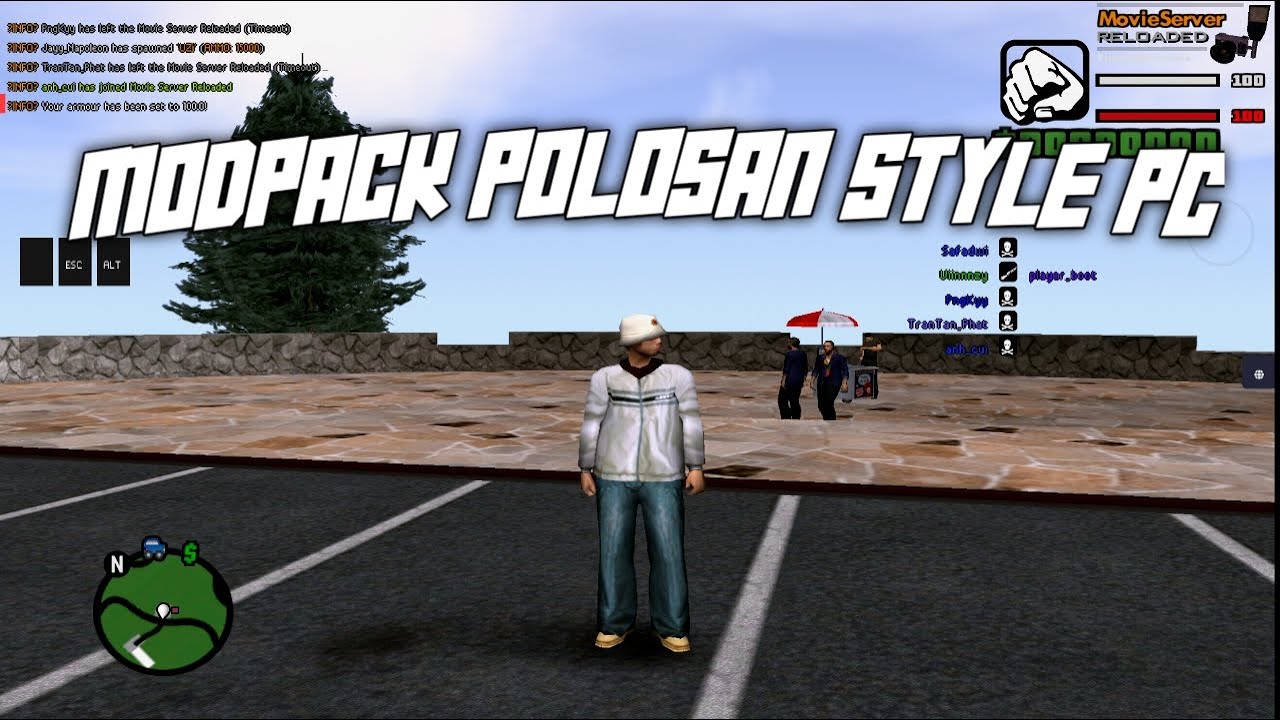 MODPACK POLOSAN STYLE PC | GTA SAMP