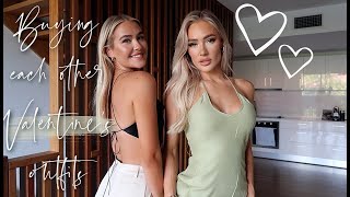 Princess Polly Haul 💕 Buying Each Other Valentine's Day Outfits For Different Types Of Dates!