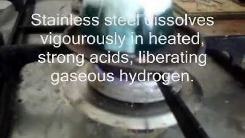 Make Potassium Dichromate from Stainless Steel