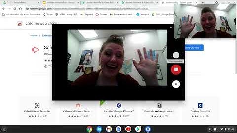 Chromebook Chraft  - record videos and upload to slides