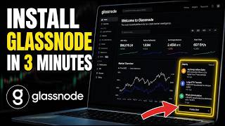 How to install Glassnode for on-chain analytics and alerts - Quick Tutorial