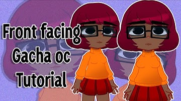 HOW TO MAKE FRONT FACING GACHA OC - Tutorial
