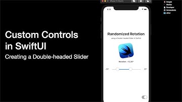 Double-headed Slider in SwiftUI, Intro and Step 1