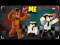 I Became a FNAF ANIMATRONIC in MINECRAFT! - Minecraft Trolling Video