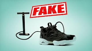 Reebok InstaPump: REAL vs FAKE. Iriska Fashion Lab international