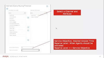 How to Configure Avaya Oceana Reserve Agents