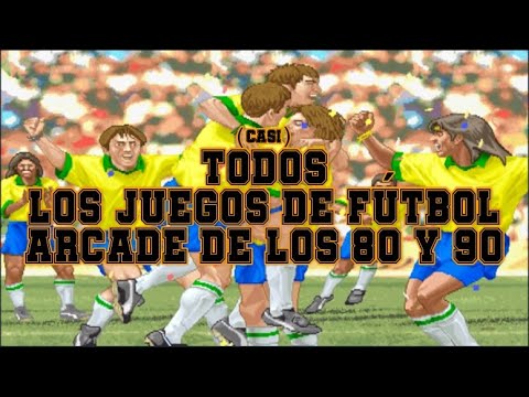 juegos de futbol pirate - TODOS LOS JUEGOS DE FÚTBOL ARCADE DE LOS 80 Y 90 / MAME FOOTBALL/SOCCER GAMES