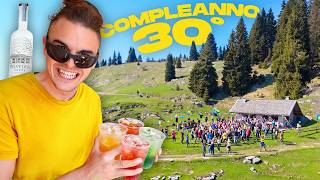 Il Mio "sobrio" 30esimo Compleanno Nel Baito! 🍾