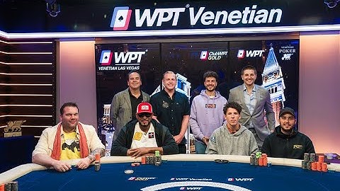 $5,000 WPT Venetian Las Vegas Championship Final Table - $800,000 for 1st 💰🏆