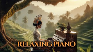 Download Lagu Elegance in Sound: Pianist Dressed in Traditional Kebaya Performs Soulful Indonesian Folk Melody MP3
