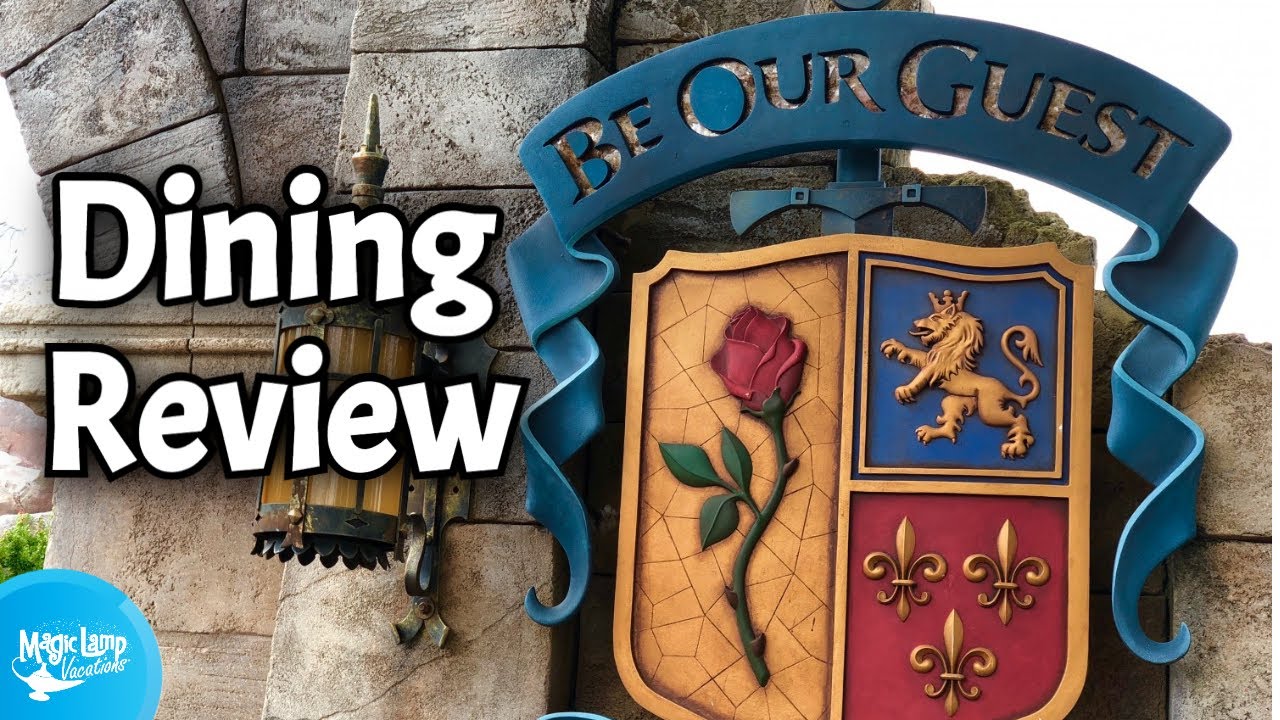 Be Our Guest Dining Review 21 Walt Disney World Youtube