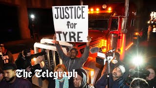Emotional protests over the death of Tyre Nichols take place across the US