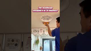 The technician said they could install a fresh air system in 20 minutes—can you do that
