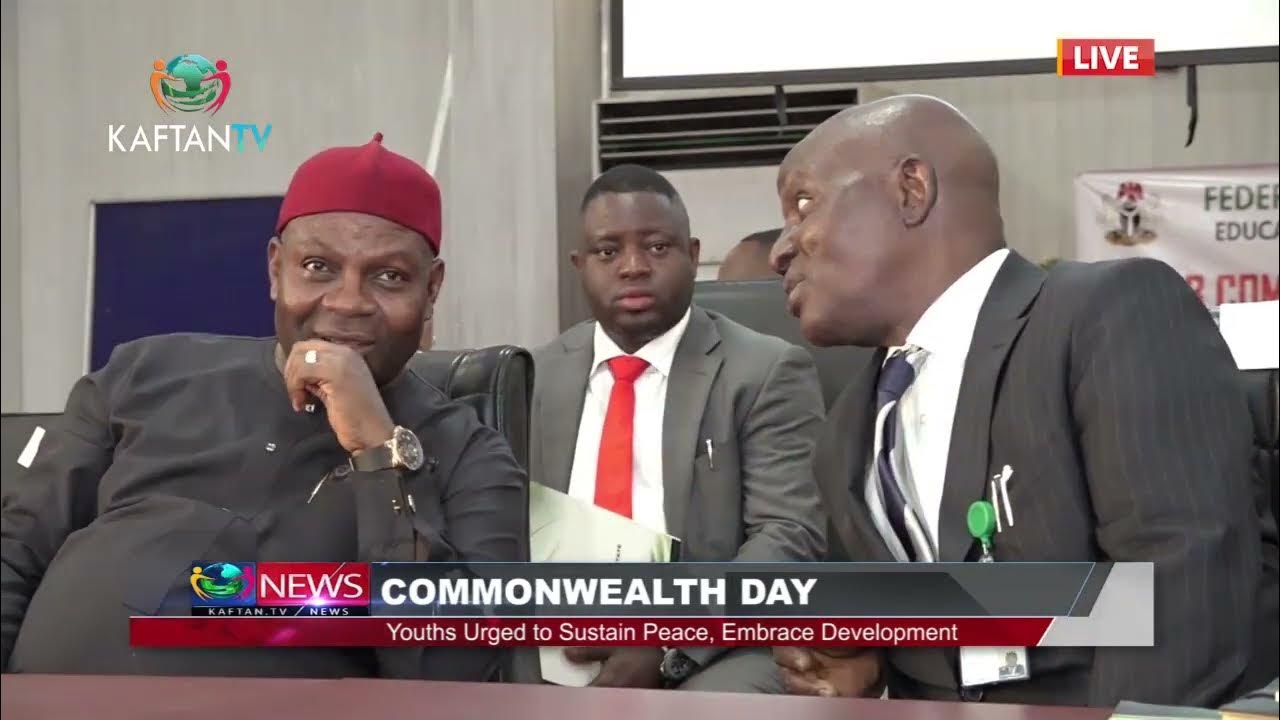 Youths Urged to Sustain Peace, Embrace Development | COMMONWEALTH DAY