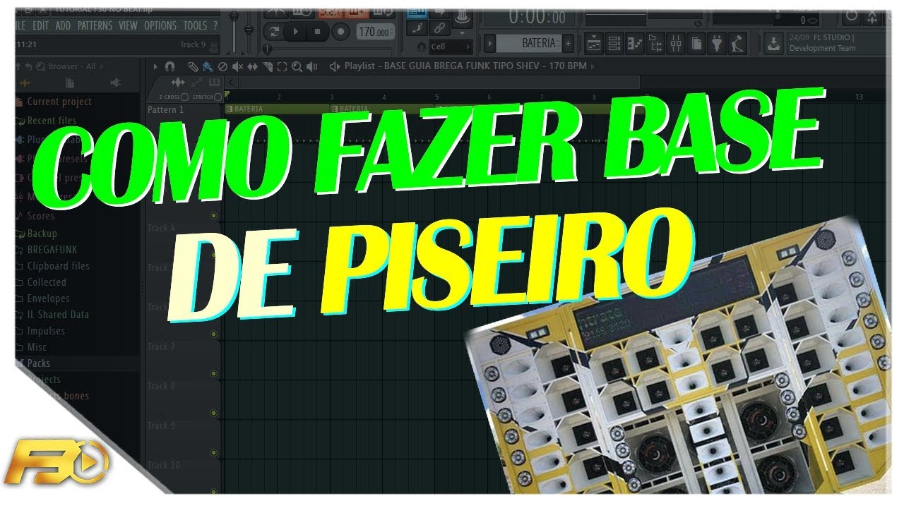 COMO FAZER BASE DE PISEIRO 2019 NO FL STUDIO + DOWNLOAD FLP