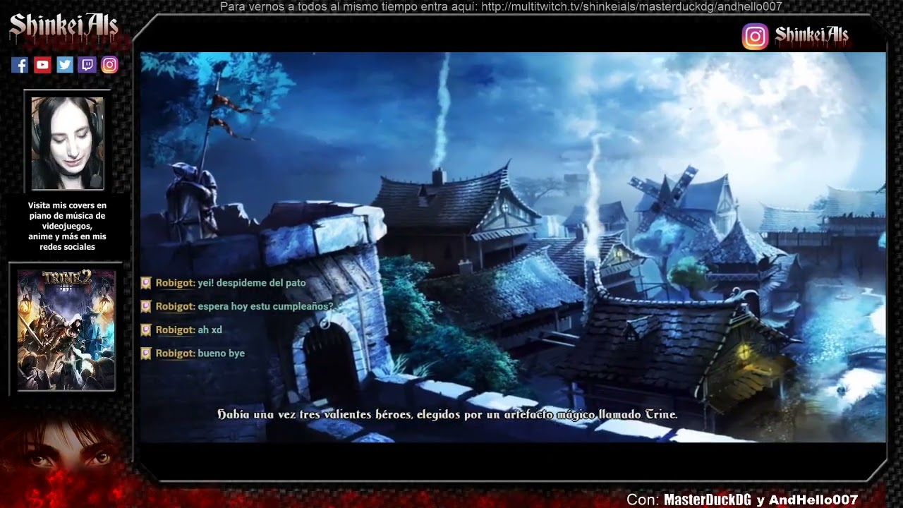 Trine 2 (parte 1), con MasterDuckDG y AndHello007