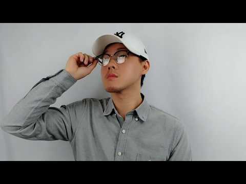 鏡框 學院復古圓半框平光眼鏡Y469