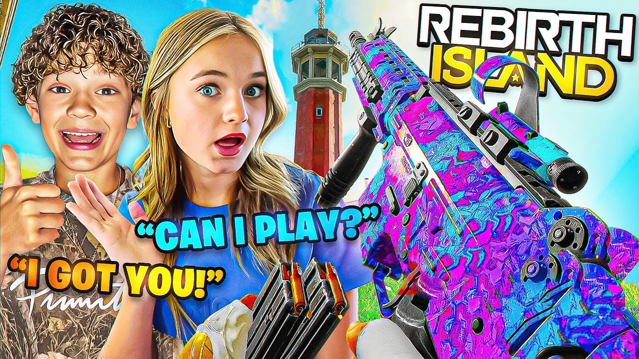 Warzone's #1 Brother Sister DUO is BACK! (FIRST B06 REBIRTH ISLAND WIN)