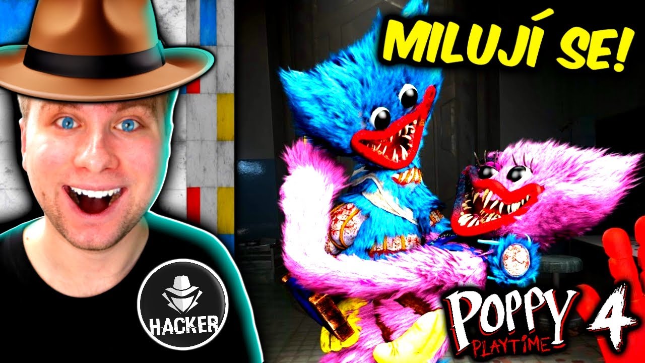 HACKNUL JSEM HUGGY WUGGY V POPPY PLAYTIME CHAPTER 4... 😲