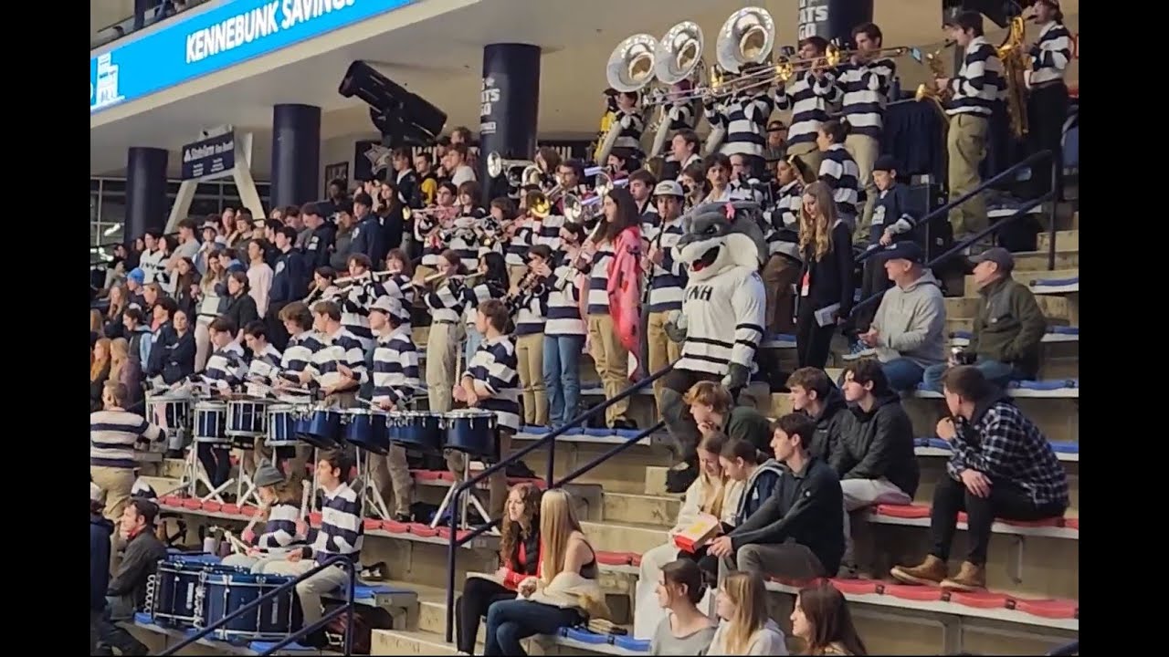 2025-11-08 UNH Beast of the East Band, Men’s Ice Hockey, Wildcats vs. River Hawks