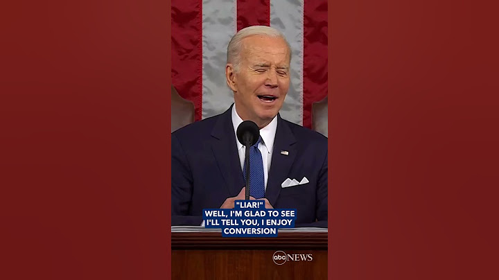 Marjorie Taylor Greene calls Biden 'liar' during State of the Union speech | ABC News