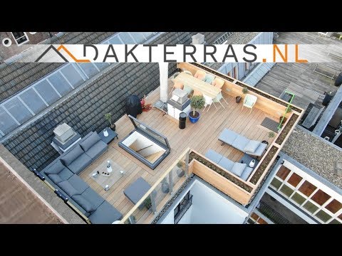 Video: Dakterras: inrichting en design