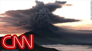 Thousands evacuated as volcano erupts
