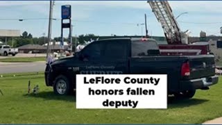 LeFlore County honors fallen deputy