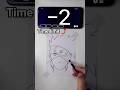 How to draw kakashi in 40 seconds  kakashi drawing