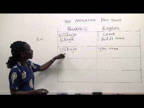 Swahili Grammar: The