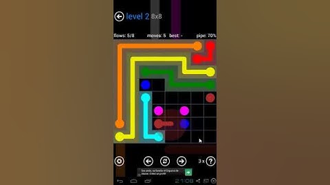 Flow Free - Bonus Pack 8 x 8 Level 2