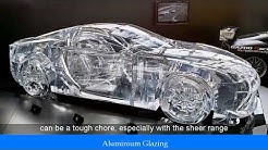 Aluminium Glazing Bars For Glass