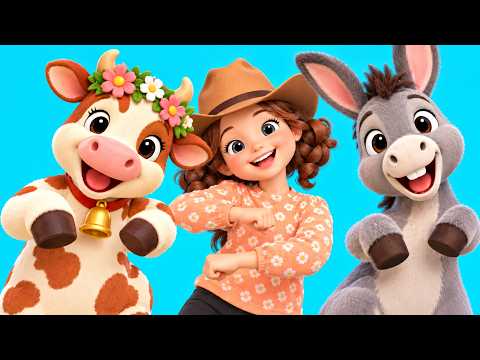 Möö Möö İnek - Çiftlik Hayvanlarını Öğreten Çocuk Şarkısı #animals
