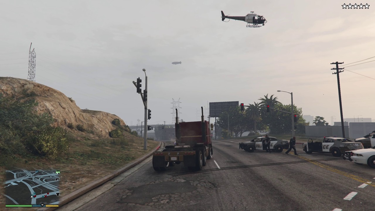 Mad Super Truck Destroys Everything #gta #crash #accident