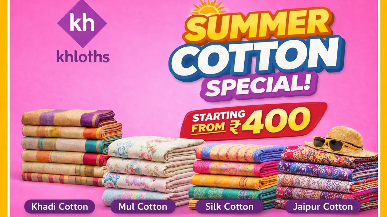 Cotton Sarees for Summer with Price | Khadi Sarees | Cotton Sarees #summer #khadi 