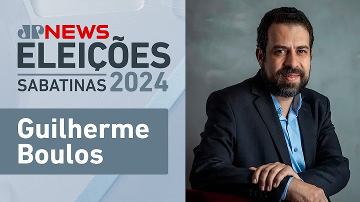 Guilherme Boulos | SABATINA ELEIÇÕES SÃO PAULO - 11/09/2024