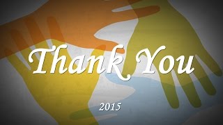 Thank You - The Philanthropy Beneficiaries of AEPi 2015