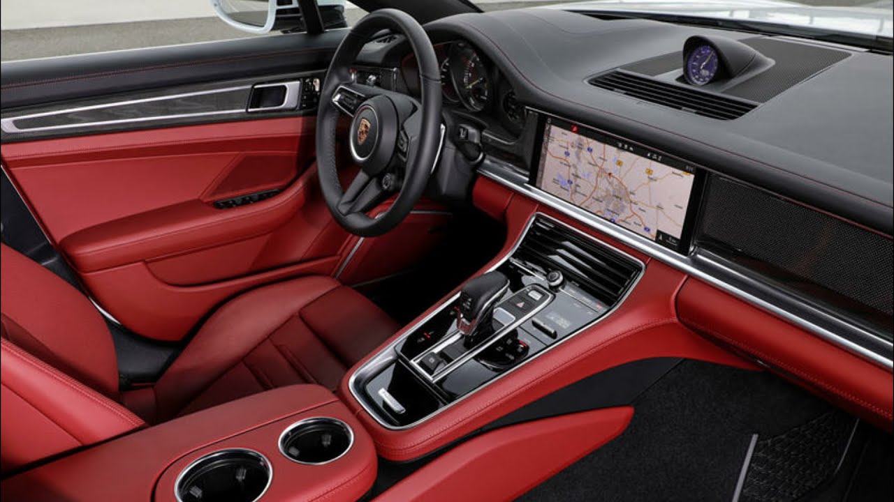 2021 Porsche Panamera - INTERIOR Options and Very Luxurious - YouTube