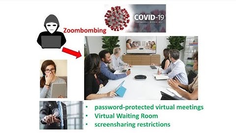 Zoombombing Attack on Video conferencing platforms
