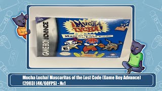 Mucha Lucha! Mascaritas of the Lost Code (Game Boy Advance) (2003) [4K/60FPS] - №1