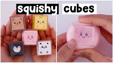 DIY Viral TikTok Squishy Cubes Using Nano Tape!