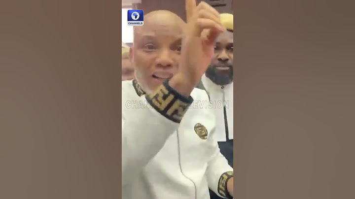 Poor Knowledge Of The Law Is Affecting Nigeria Nnamdi_Kanu