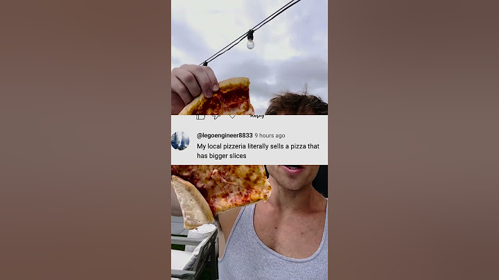 NOT the BIGGEST slice of pizza in the WORLD?