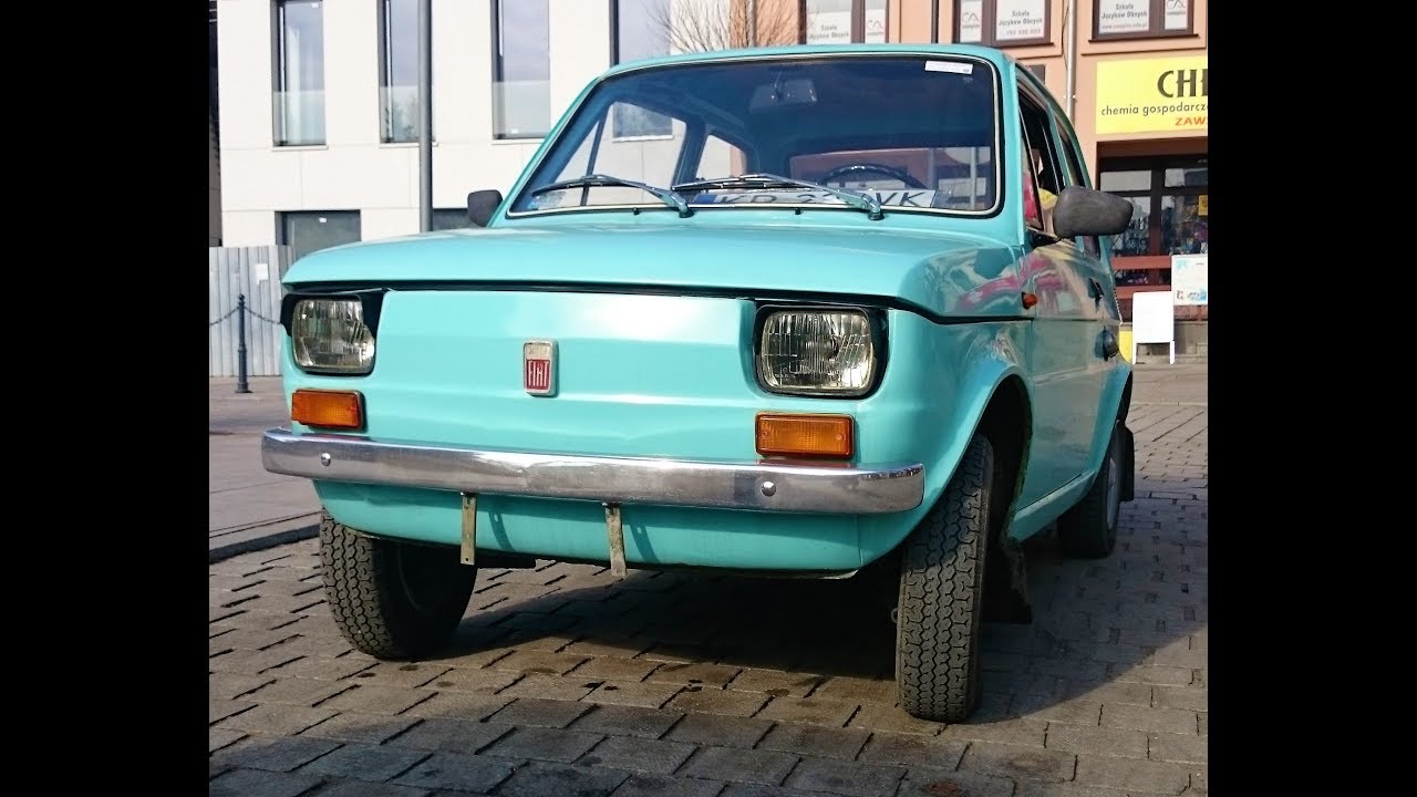 Fiat 126p + Niewiadów N126p w skali 18 DeAgostini
