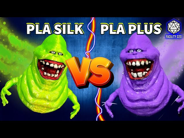 PLA Plus vs Silk PLA WHICH ONE IS BEST? GHOSTBUSTERS AFTERLIFE