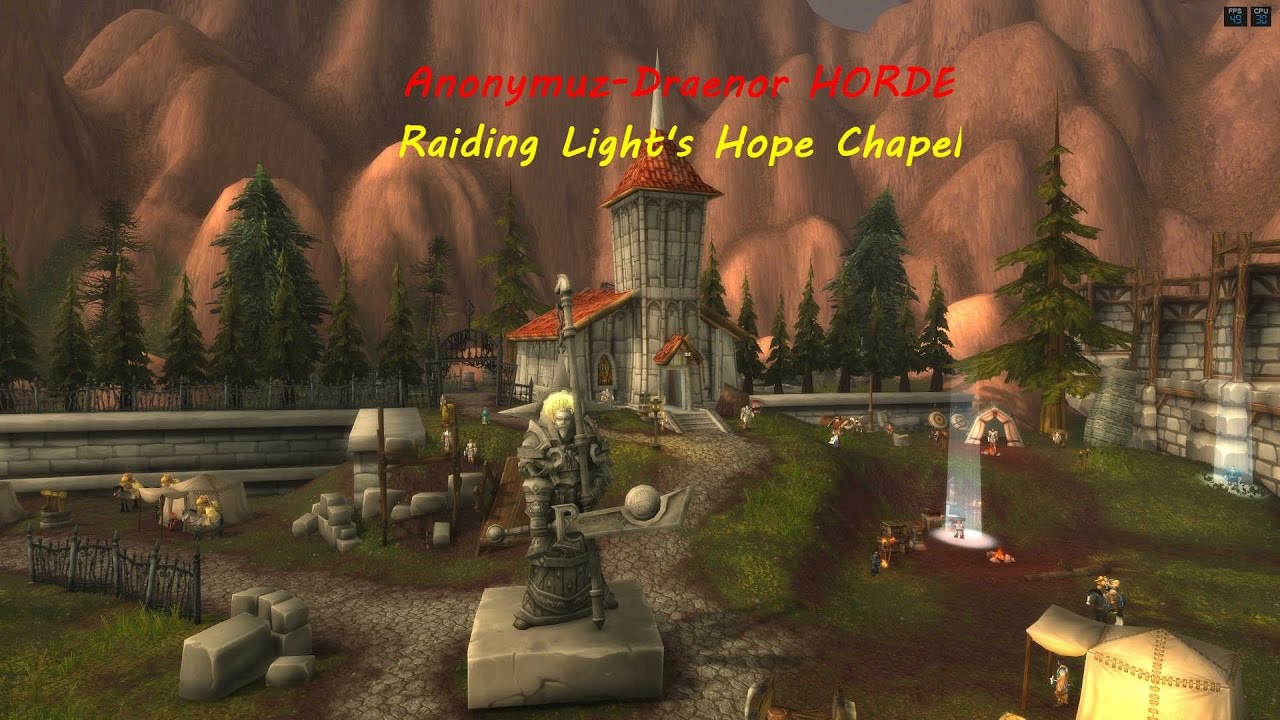 kanal længst tæmme Raiding Light's Hope Chapel - YouTube