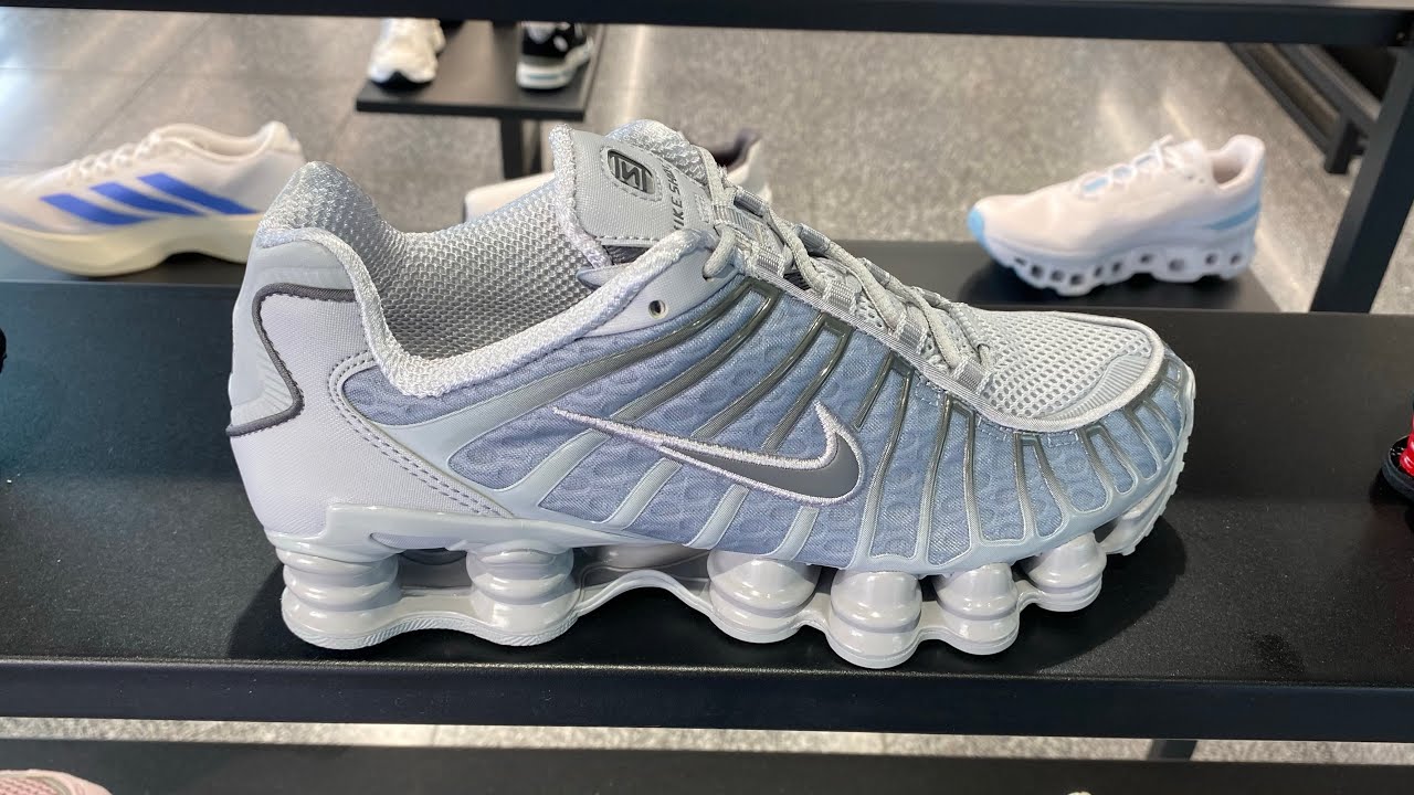 Nike Shox TL (Wolf Grey/ Iron Grey) - Style Code: AV3595-015 - YouTube