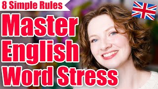 WORD STRESS in English  What are the rules for Word Stress in English?